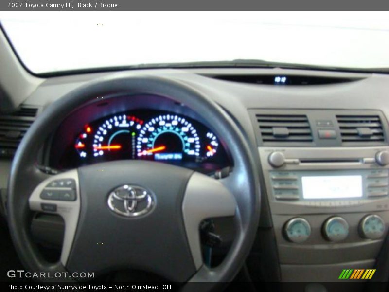 Black / Bisque 2007 Toyota Camry LE