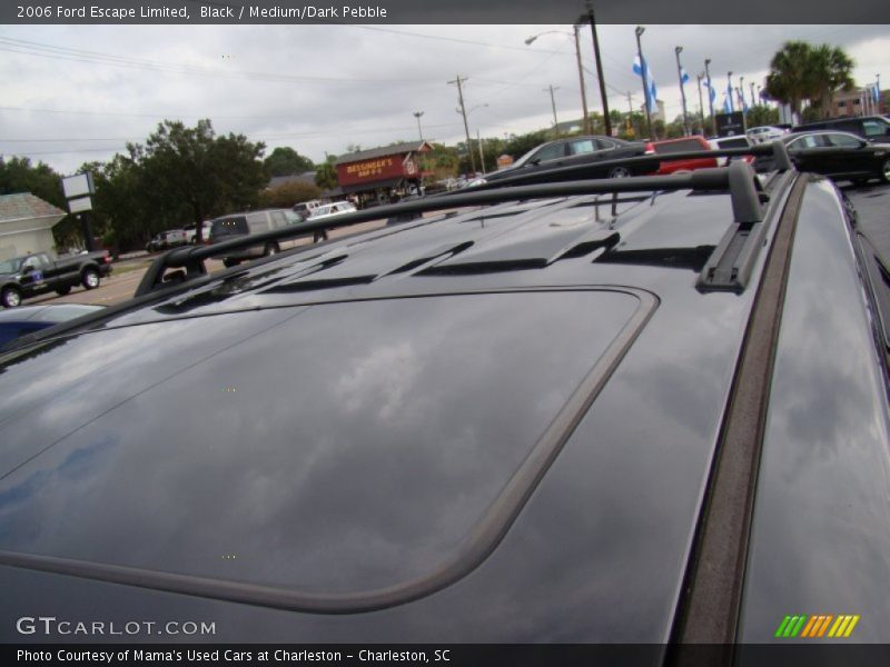 Black / Medium/Dark Pebble 2006 Ford Escape Limited