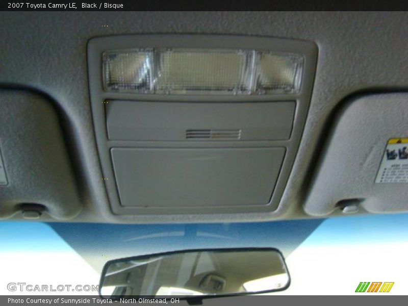 Black / Bisque 2007 Toyota Camry LE