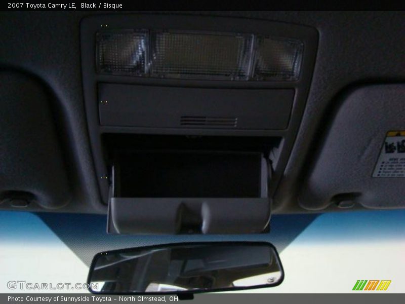 Black / Bisque 2007 Toyota Camry LE