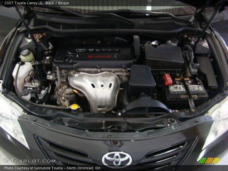 Black / Bisque 2007 Toyota Camry LE