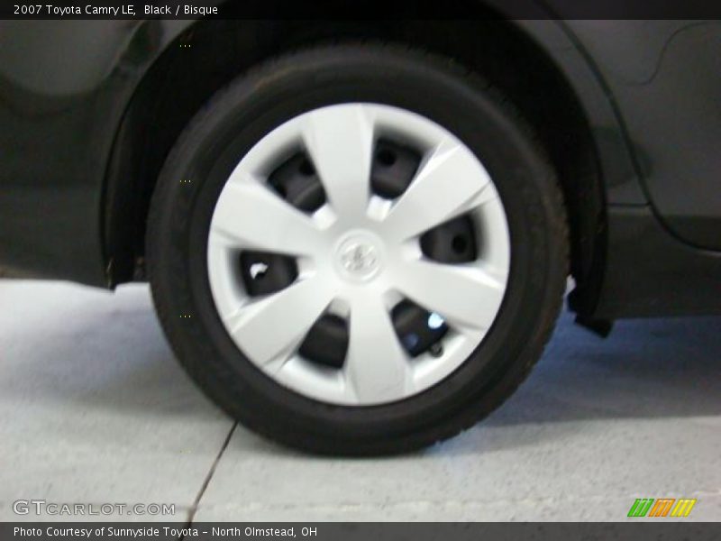 Black / Bisque 2007 Toyota Camry LE