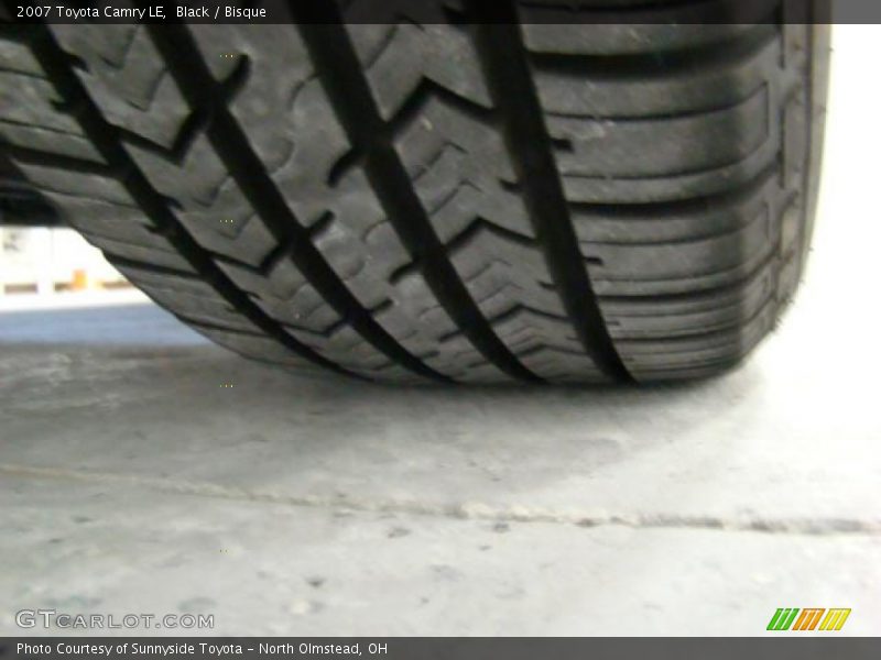 Black / Bisque 2007 Toyota Camry LE