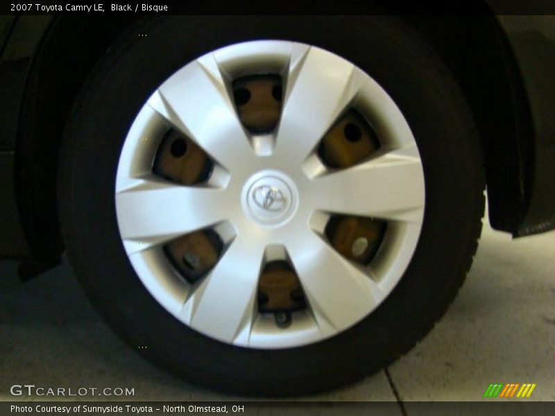 Black / Bisque 2007 Toyota Camry LE