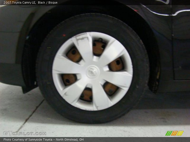 Black / Bisque 2007 Toyota Camry LE