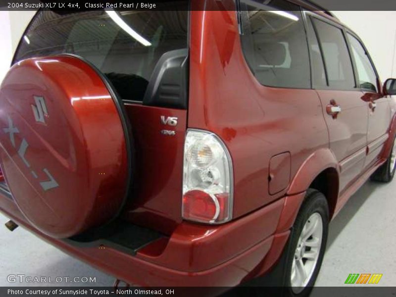 Classic Red Pearl / Beige 2004 Suzuki XL7 LX 4x4