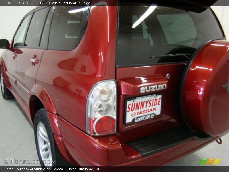 Classic Red Pearl / Beige 2004 Suzuki XL7 LX 4x4
