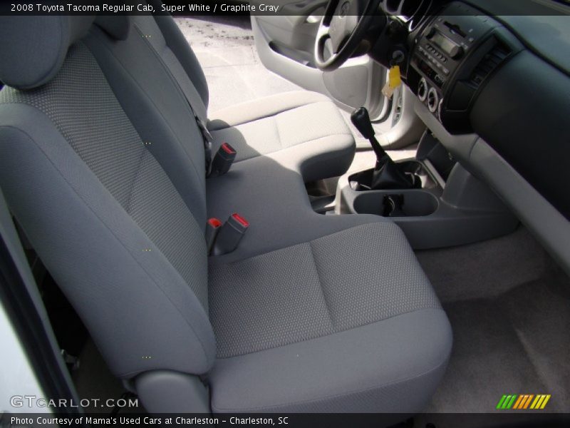  2008 Tacoma Regular Cab Graphite Gray Interior