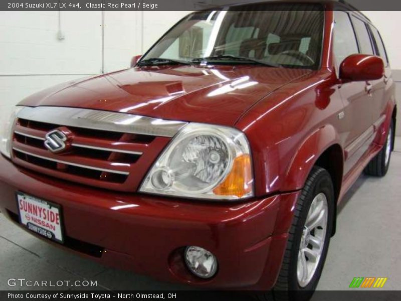 Classic Red Pearl / Beige 2004 Suzuki XL7 LX 4x4