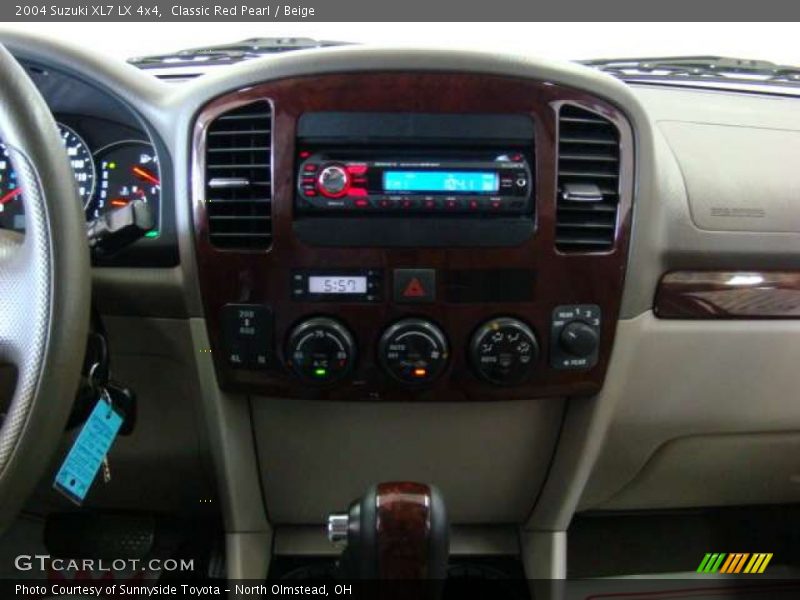 Classic Red Pearl / Beige 2004 Suzuki XL7 LX 4x4