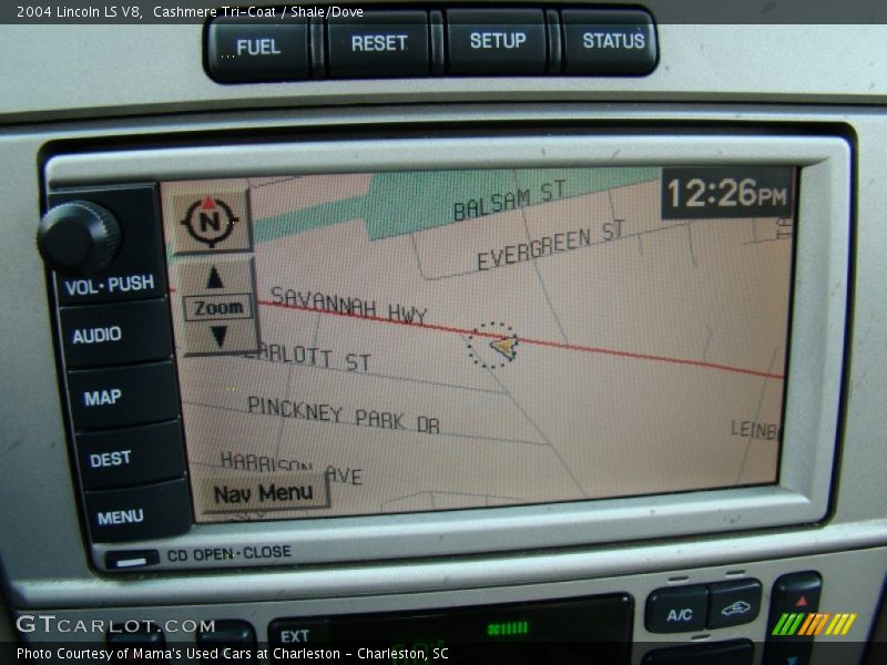 Navigation of 2004 LS V8
