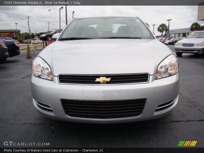 Silver Ice Metallic / Gray 2009 Chevrolet Impala LS