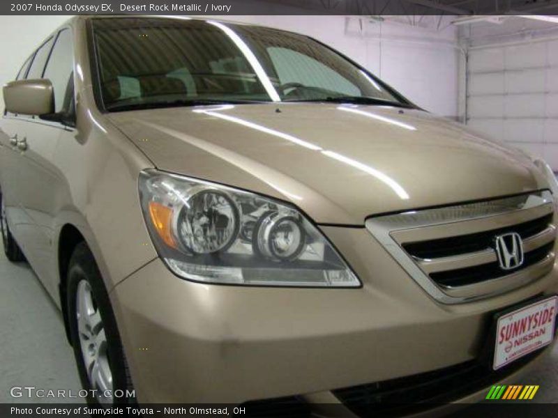 Desert Rock Metallic / Ivory 2007 Honda Odyssey EX