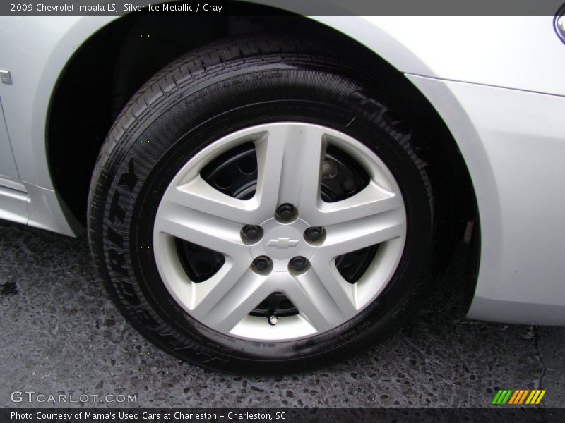 Silver Ice Metallic / Gray 2009 Chevrolet Impala LS