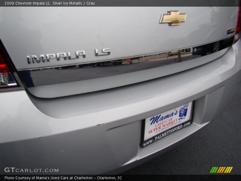Silver Ice Metallic / Gray 2009 Chevrolet Impala LS