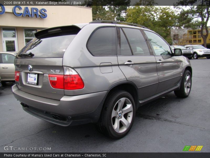 Kalahari Beige Metallic / Black 2006 BMW X5 4.4i