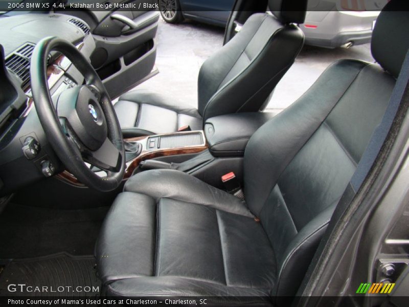 Kalahari Beige Metallic / Black 2006 BMW X5 4.4i