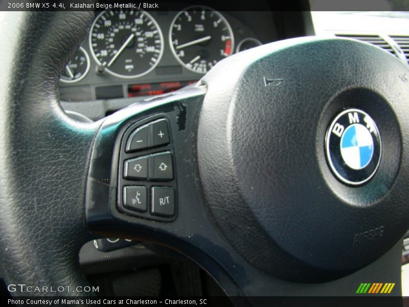 Kalahari Beige Metallic / Black 2006 BMW X5 4.4i