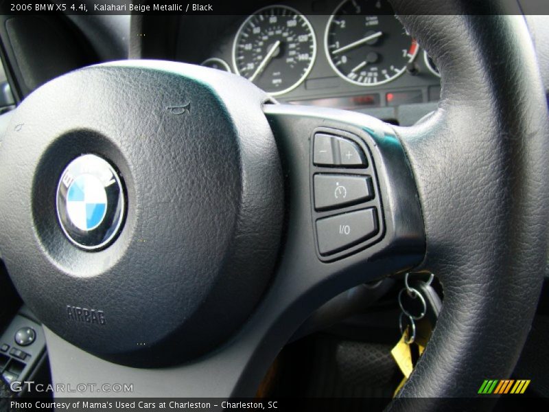 Kalahari Beige Metallic / Black 2006 BMW X5 4.4i