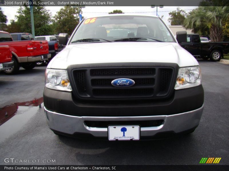 Oxford White / Medium/Dark Flint 2006 Ford F150 XL SuperCab