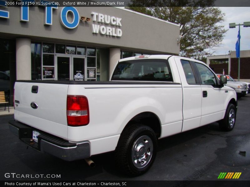Oxford White / Medium/Dark Flint 2006 Ford F150 XL SuperCab
