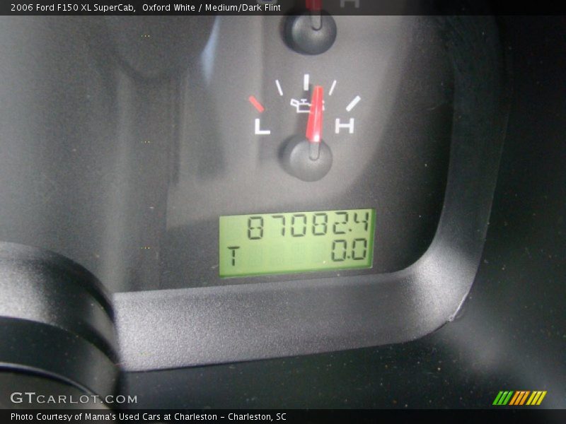 Oxford White / Medium/Dark Flint 2006 Ford F150 XL SuperCab