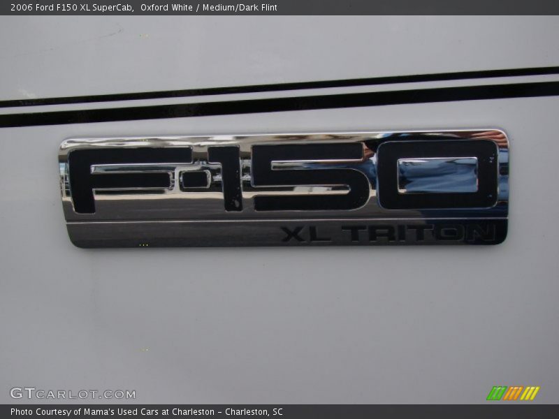 Oxford White / Medium/Dark Flint 2006 Ford F150 XL SuperCab