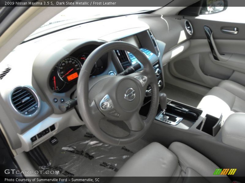 Dark Slate Metallic / Frost Leather 2009 Nissan Maxima 3.5 S