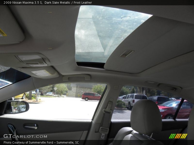 Dark Slate Metallic / Frost Leather 2009 Nissan Maxima 3.5 S