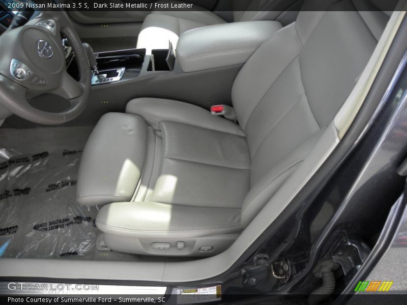 Dark Slate Metallic / Frost Leather 2009 Nissan Maxima 3.5 S