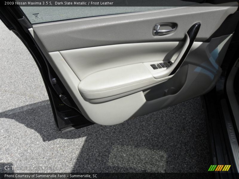 Dark Slate Metallic / Frost Leather 2009 Nissan Maxima 3.5 S