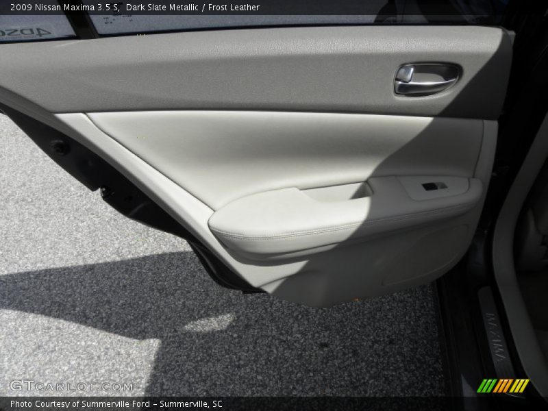 Dark Slate Metallic / Frost Leather 2009 Nissan Maxima 3.5 S