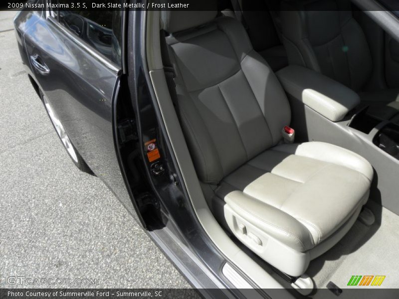 Dark Slate Metallic / Frost Leather 2009 Nissan Maxima 3.5 S