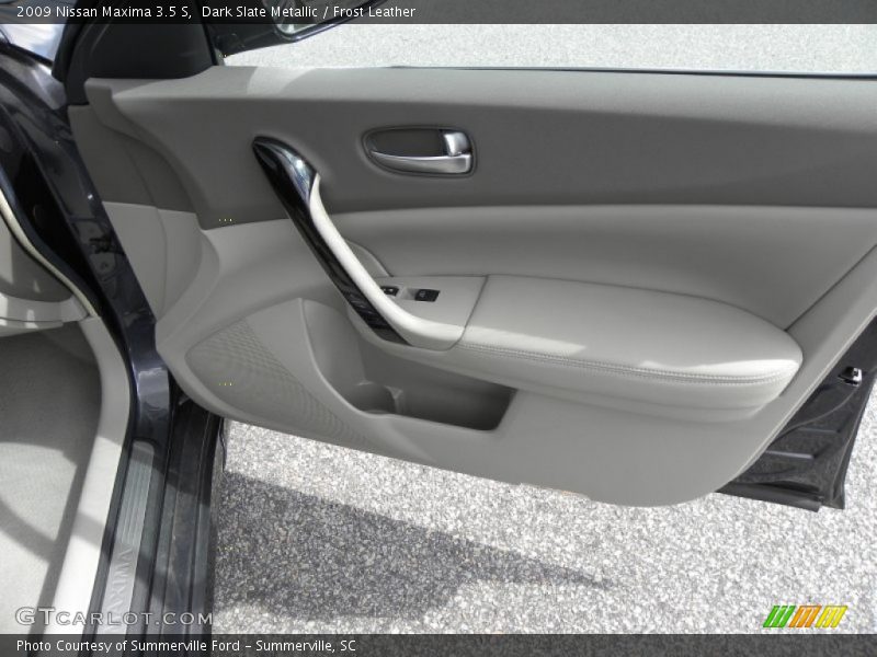 Dark Slate Metallic / Frost Leather 2009 Nissan Maxima 3.5 S