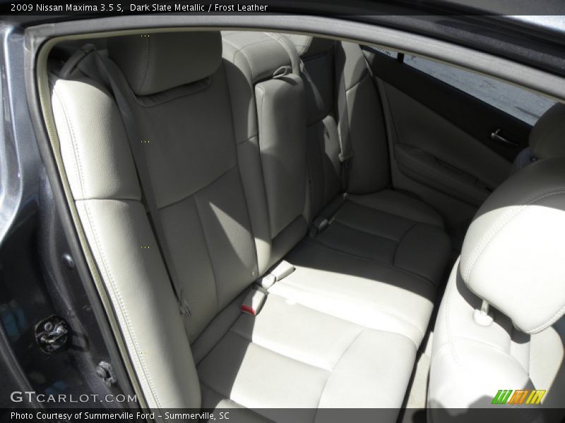 Dark Slate Metallic / Frost Leather 2009 Nissan Maxima 3.5 S