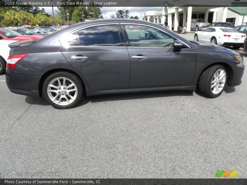 Dark Slate Metallic / Frost Leather 2009 Nissan Maxima 3.5 S