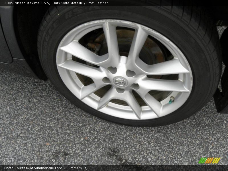 Dark Slate Metallic / Frost Leather 2009 Nissan Maxima 3.5 S