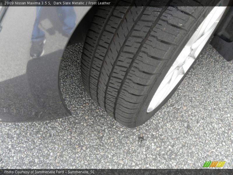 Dark Slate Metallic / Frost Leather 2009 Nissan Maxima 3.5 S