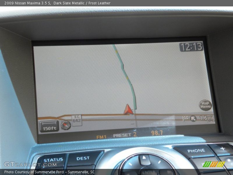 Dark Slate Metallic / Frost Leather 2009 Nissan Maxima 3.5 S