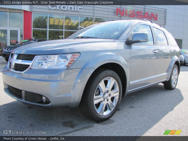 Silver Steel Metallic / Dark Slate Gray/Light Graystone 2009 Dodge Journey R/T