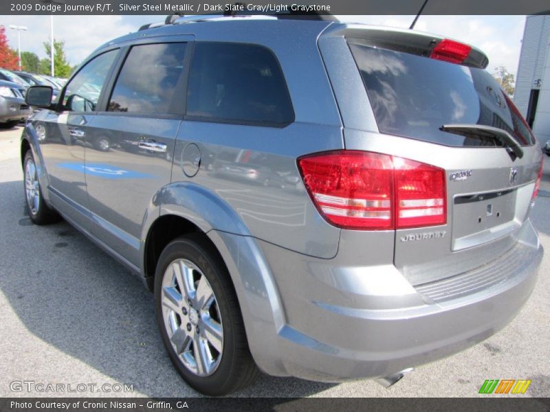 Silver Steel Metallic / Dark Slate Gray/Light Graystone 2009 Dodge Journey R/T