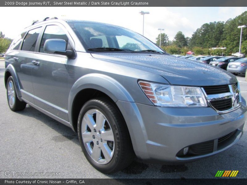 Silver Steel Metallic / Dark Slate Gray/Light Graystone 2009 Dodge Journey R/T