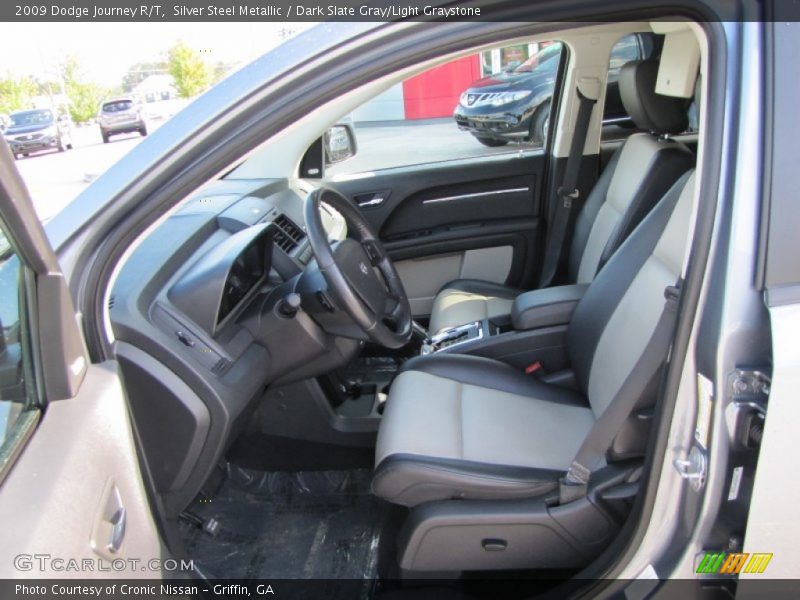 Silver Steel Metallic / Dark Slate Gray/Light Graystone 2009 Dodge Journey R/T