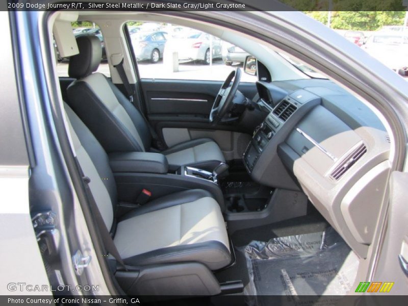 Silver Steel Metallic / Dark Slate Gray/Light Graystone 2009 Dodge Journey R/T