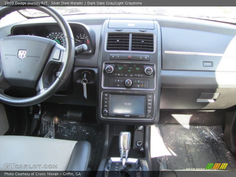 Silver Steel Metallic / Dark Slate Gray/Light Graystone 2009 Dodge Journey R/T