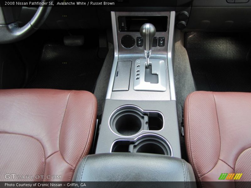Avalanche White / Russet Brown 2008 Nissan Pathfinder SE