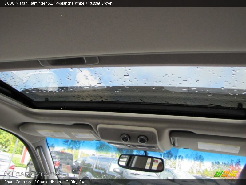 Avalanche White / Russet Brown 2008 Nissan Pathfinder SE