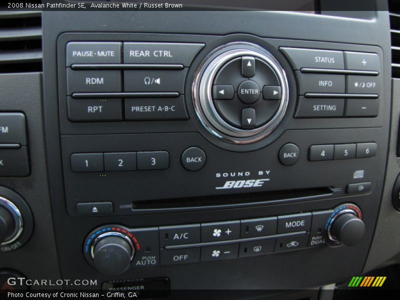Avalanche White / Russet Brown 2008 Nissan Pathfinder SE