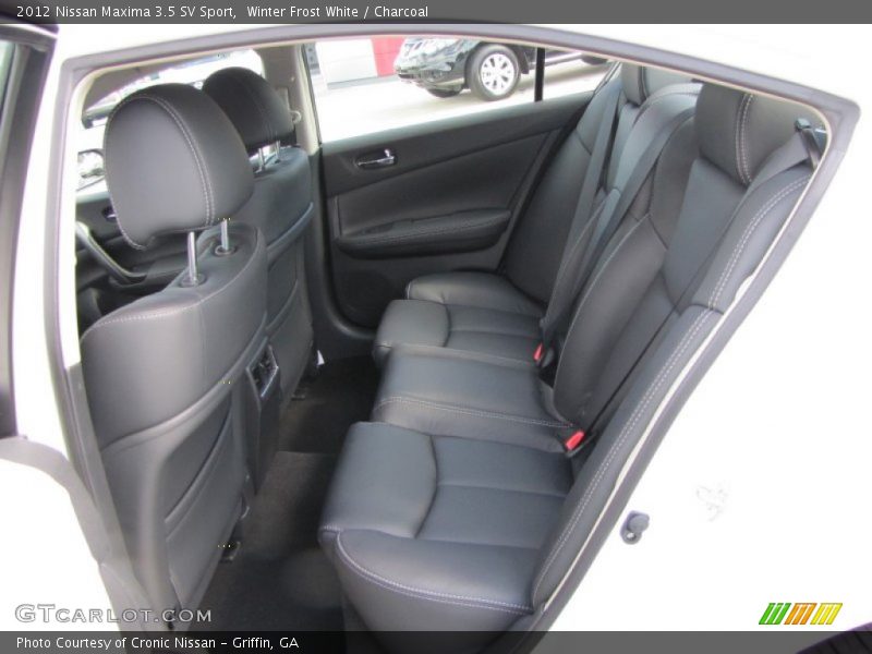 Winter Frost White / Charcoal 2012 Nissan Maxima 3.5 SV Sport