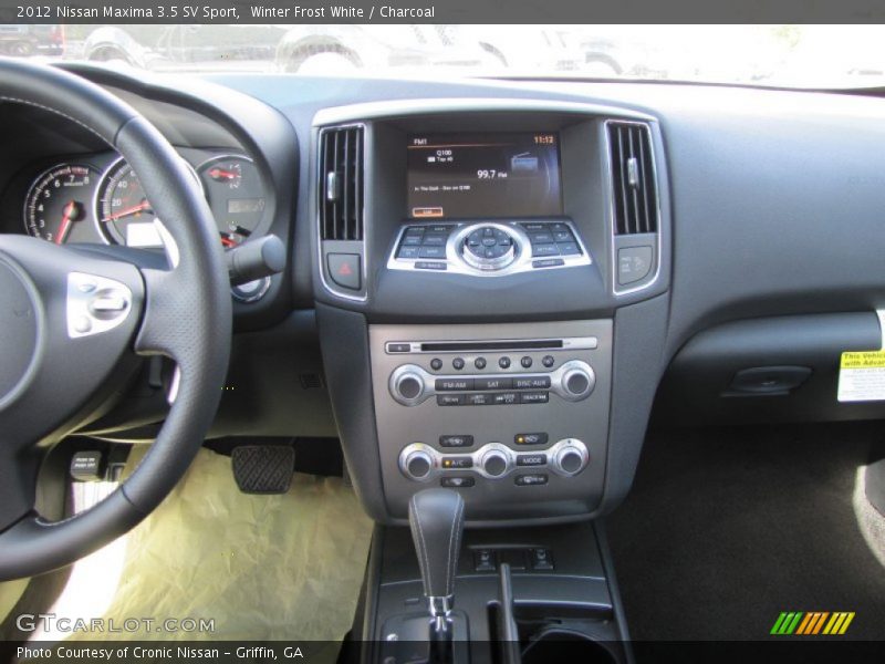 Winter Frost White / Charcoal 2012 Nissan Maxima 3.5 SV Sport